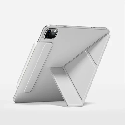 Чехол-книжка WIWU Smart Folio для Apple iPad Pro 12.9 (2022)/Air 13 (2024/2025), с подставкой (серый)