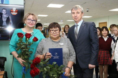 День учителя, наставника, старшего друга прошел в Удачном /  Мирный Мирнинский Республика Саха (Якутия)