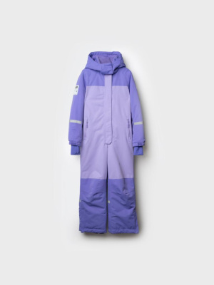 Комбинезон текстильный с полиуретановым покрытием для девочек