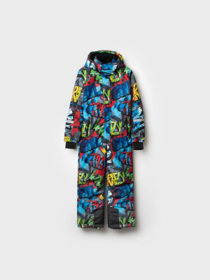 Комбинезон текстильный с полиуретановым покрытием для мальчиков