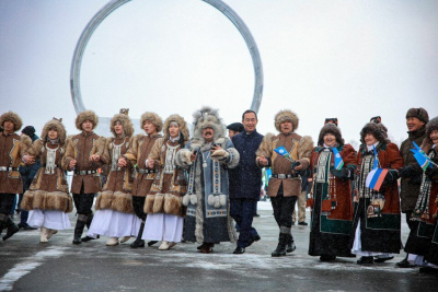 Якутяне осуохаем поздравили Владимира Путина с юбилеем /    Республика Саха (Якутия)