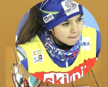 Ксения Янополец стала чемпионкой открытого первенства Амурской области по кросс-биатлону /    Амурская область