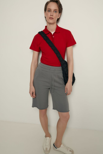 Шорты на резинке из хлопка