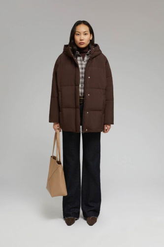 Пуховик с натуральным пухом