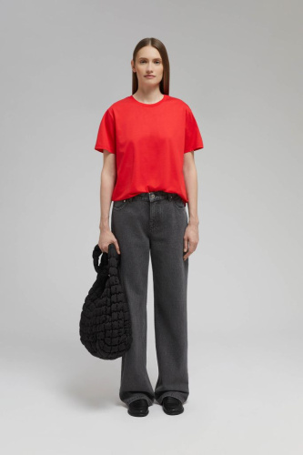 Футболка из мерсеризованного хлопка