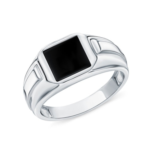 Серебряное кольцо с эмалью