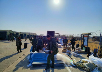 Мобилизованным якутянам в Еврейской автономной области доставили посылки /    Республика Саха (Якутия)