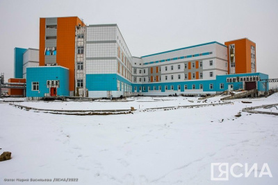 Депутат Госдумы Галина Данчикова осмотрела строящийся онкоклинический центр в Якутске /  Якутск Якутск Республика Саха (Якутия)