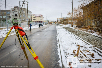 Асфальтирование дорог завершили в Якутске /  Якутск Якутск Республика Саха (Якутия)
