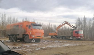 Дорожные работы идут в постоянном режиме /  Мирный  