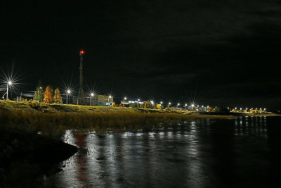 Более 1000 опор с энергосберегающими светильниками установили на улицах села Сунтар /    