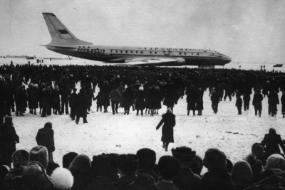 В аэропорту Якутска открылась выставка фотографий с легендарными самолетами Ту /  Якутск Якутск Республика Саха (Якутия)