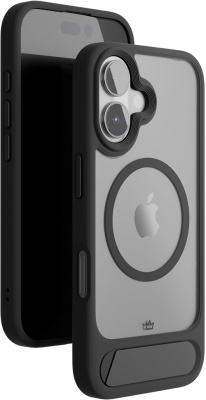 Клип-кейс VLP Reels Case для Apple iPhone 16 с MagSafe чёрный