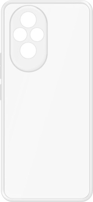 Клип-кейс Krutoff Clear Case для Honor 200 прозрачный