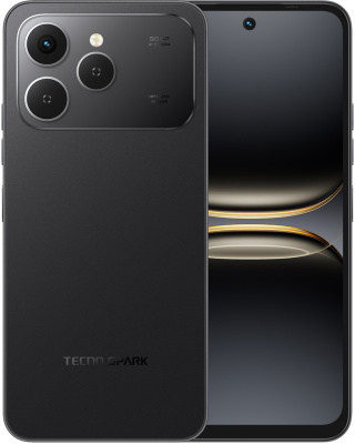 Смартфон TECNO Spark 40 8/256GB «Чернильный чёрный»
