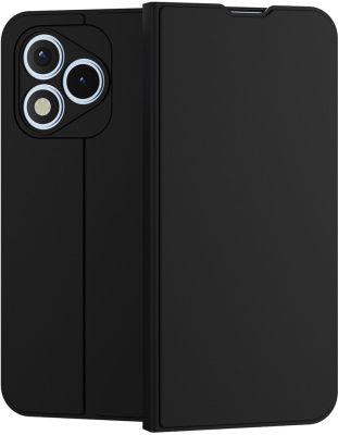 Чехол-книжка Krutoff Magnet Book для Honor 400 Lite Black