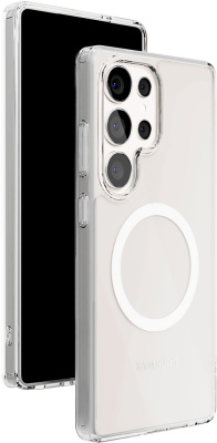 Клип-кейс VLP Lite Air Case с MagSafe для Samsung Galaxy S25 Ultra Transparent