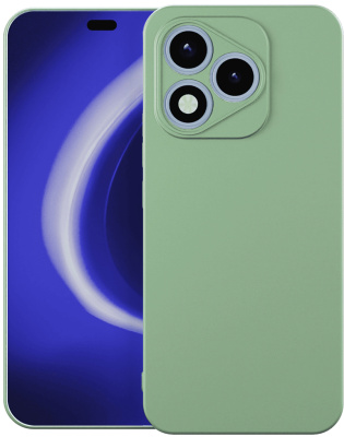 Клип-кейс Krutoff Silicone Case для Honor 400 Lite Зелёный