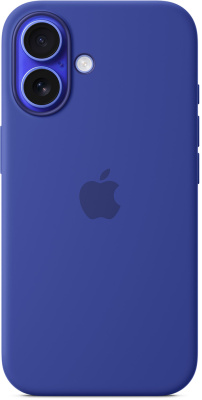 Клип-кейс Apple Silicone Case with MagSafe для Apple iPhone 16 Ultramarine