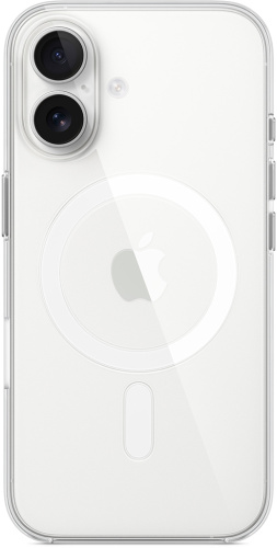 Клип-кейс Apple Clear Case with MagSafe для Apple iPhone 16 Transparent