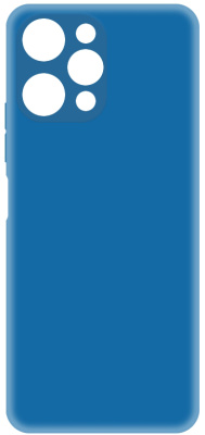 Клип-кейс Krutoff Silicone Case для Xiaomi Redmi 12 Blue