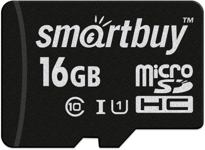 Карта памяти SmartBuy microSDHC UHS-I Class 10 16GB без адаптера