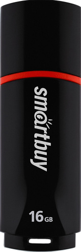USB-накопитель SmartBuy Crown 16GB USB 2.0 Black