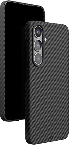 Клип-кейс VLP Kevlar Case с MagSafe для Samsung Galaxy S25+ Black