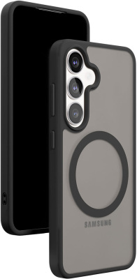 Клип-кейс VLP Lite Haze Case с MagSafe для Samsung Galaxy S25 Black