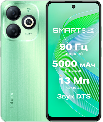 Smart 8 4/128GB Crystal Green