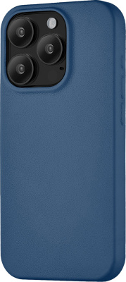 Клип-кейс uBear Capital Leather Case для Apple iPhone 15 Pro Blue