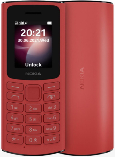 105 TA-1557 Dual SIM EAC Red