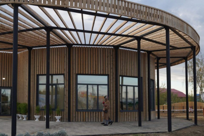 В селе Майя открыли площадь «Майа сайына», обновленную на средства компании АЛРОСА /    