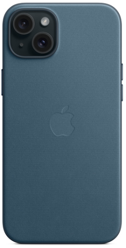 FineWoven Case with MagSafe для Apple iPhone 15 Plus Pacific Blue