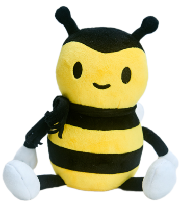 Мягкая игрушка «Пчела Базя»