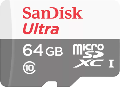 Ultra microSDXC UHS-I 64GB Class 10 SDSQUNR-064G-GN3MN