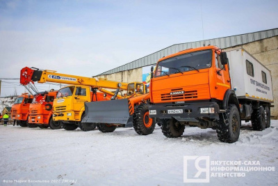 Новая специализированная техника отправится в арктические районы Якутии для обслуживания дорог /    Республика Саха (Якутия)