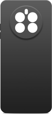 Клип-кейс BoraSCO Silicone Case для realme 12+ 5G Black