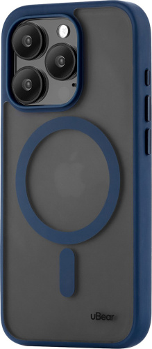 Клип-кейс uBear Cloud Mag Case для Apple iPhone 15 Pro Blue