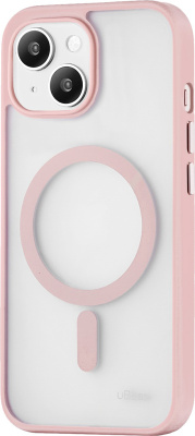 Клип-кейс uBear Cloud Mag Case для Apple iPhone 15 Pink