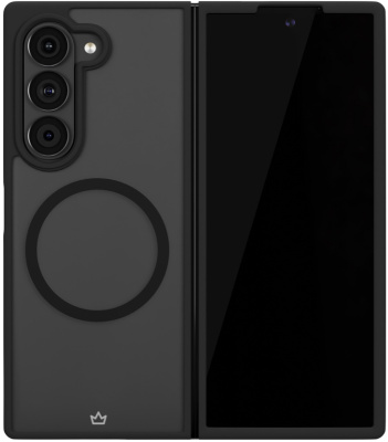 Клип-кейс VLP Moon Case с MagSafe для Samsung Z Fold 6 чёрный