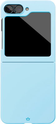 Клип-кейс VLP Flex Case для Samsung Z Flip 6 голубой