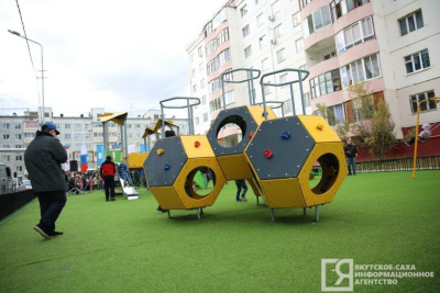 В Якутии завершают благоустройство территорий по программе «1000 дворов на Дальнем Востоке» /    Республика Саха (Якутия)