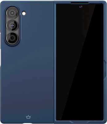 Клип-кейс VLP Flex Case для Samsung Z Fold 6 тёмно-синий