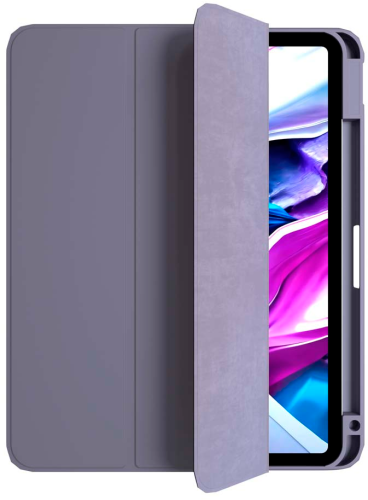 Чехол-книжка VLP Split Folio для планшета Apple iPad Pro M4 13" фиолетовый