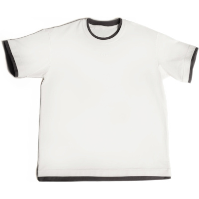 футболка унисекс с логотипом билайна белая, размер L