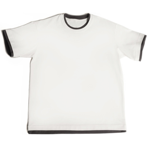 футболка унисекс с логотипом билайна белая, размер M