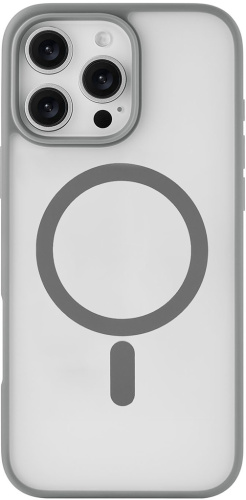 Клип-кейс uBear Cloud Mag Case для Apple iPhone 16 Pro Max Gray