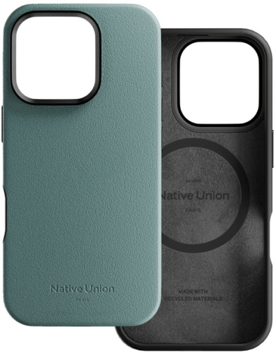 Клип-кейс Native Union Active Case для Apple iPhone 16 Slate Green