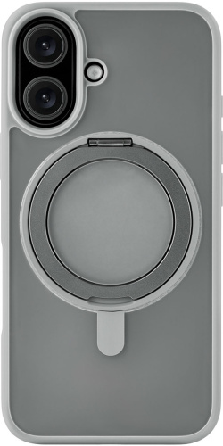Клип-кейс uBear Clip 360 Mag Case для Apple iPhone 16 Gray